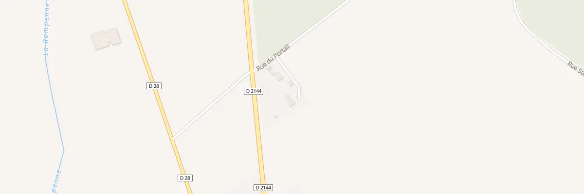 Plan du 8 Rue du Portail à Levet
