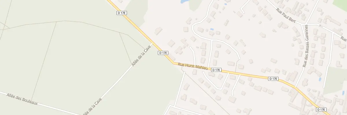 Plan du 52 Rue Hurst Mahieux à Gouvieux