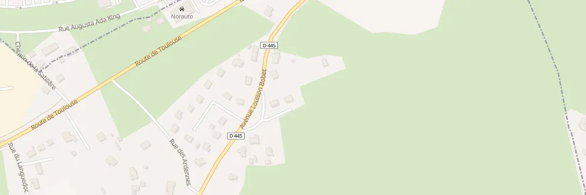 Plan du 26B Av Louison Bobet à Ytrac