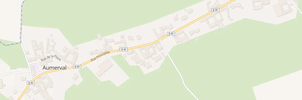 Plan du 56 Rue Principale à Aumerval