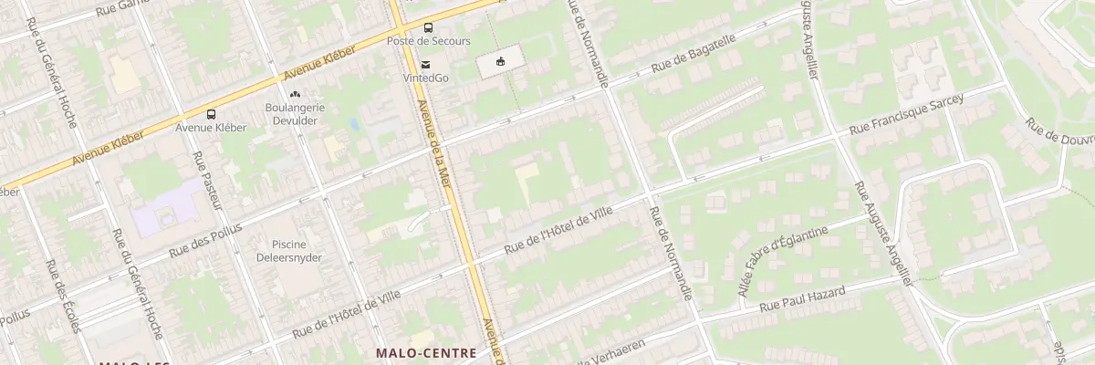 Plan du 187 Rue de l’Hôtel de Ville à Dunkerque