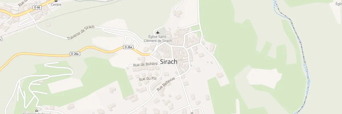 Plan du 10 Rue de la Grotte à Ria-Sirach