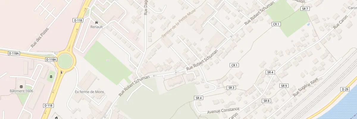 Plan du 121 Rue Robert Schuman à Athis-Mons