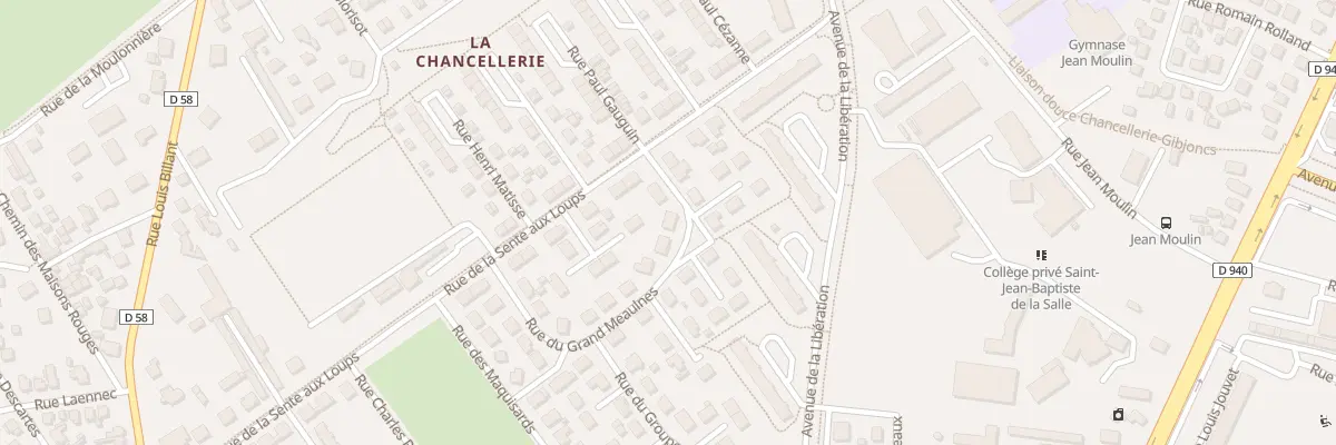 Plan du 19 Rue du Grand Meaulnes à Bourges