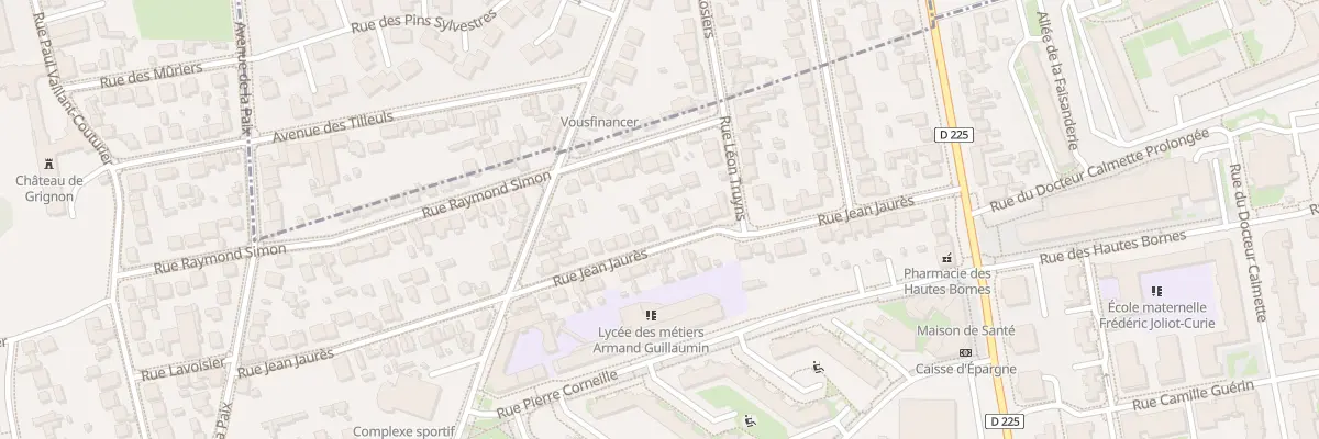 Plan du 32 Rue Jean Jaurès à Orly