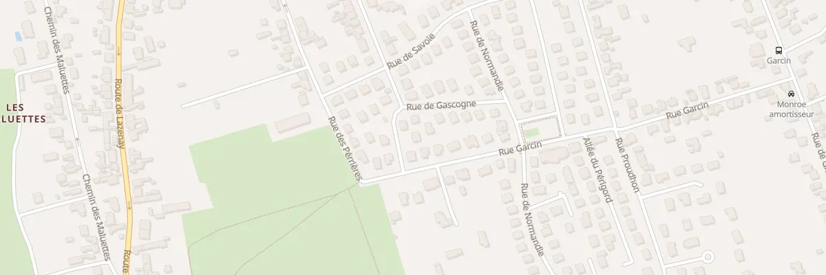 Plan du 29 Rue Fabre d’Eglantine à Bourges