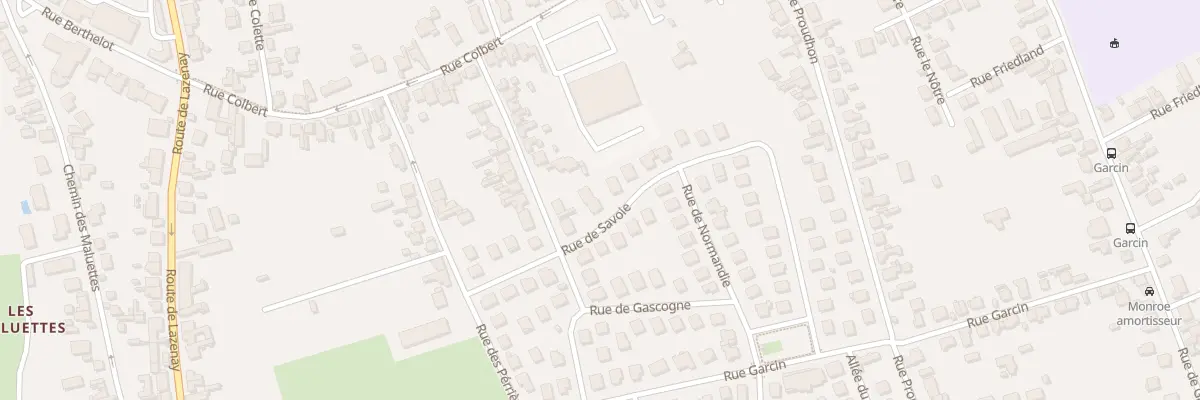 Plan du 18 Rue de Savoie à Bourges