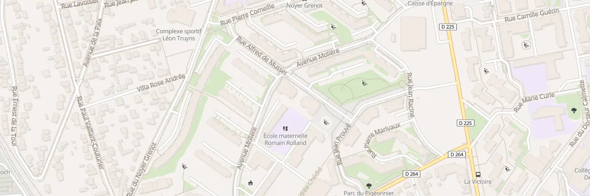 Plan du 3 Rue Alfred de Musset à Orly