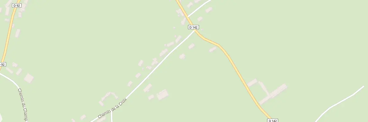 Plan du 3 Rte de la Croix à Farges-Allichamps