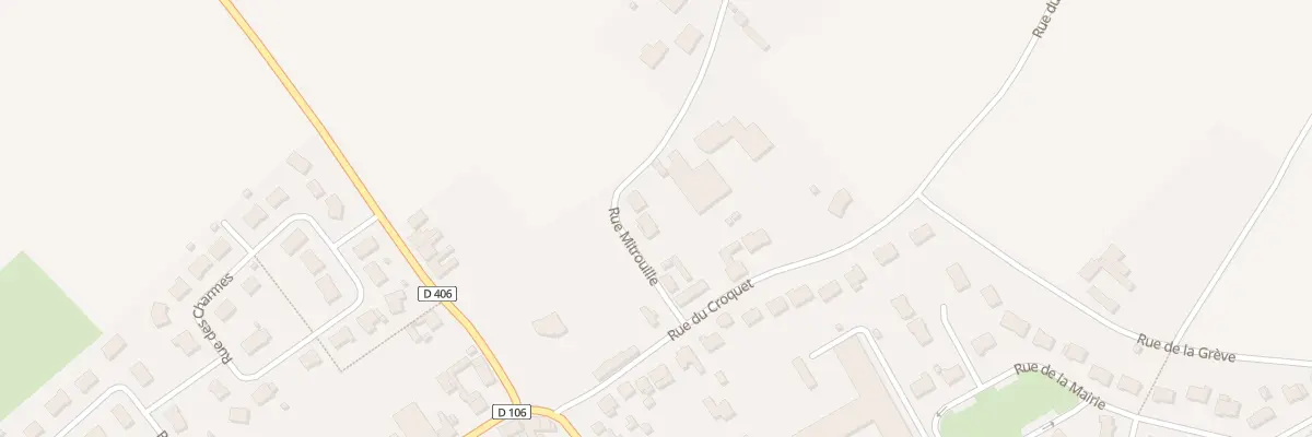 Plan du 68 Rue de la Mitrouille à Blaringhem