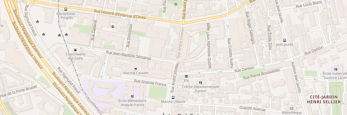 Plan du 70 Rue André Joineau au Pré-Saint-Gervais