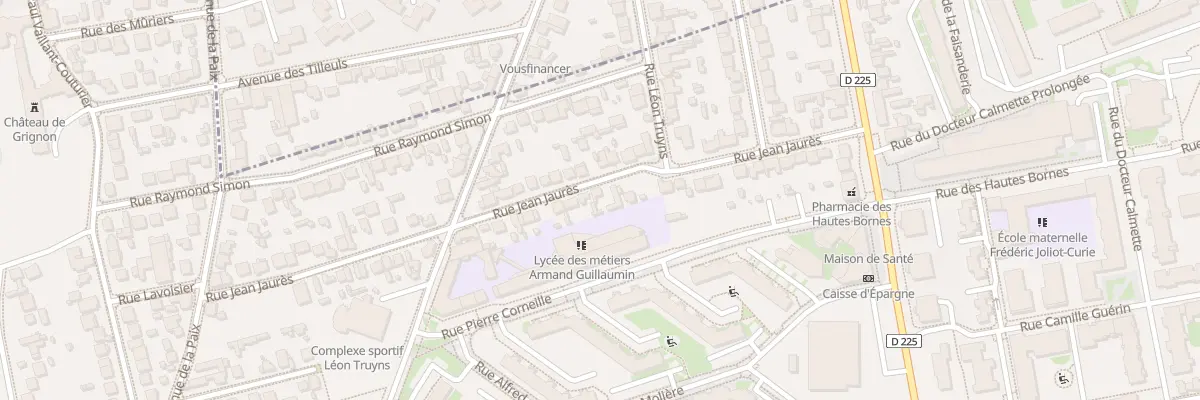 Plan du 33 Rue Jean Jaurès à Orly