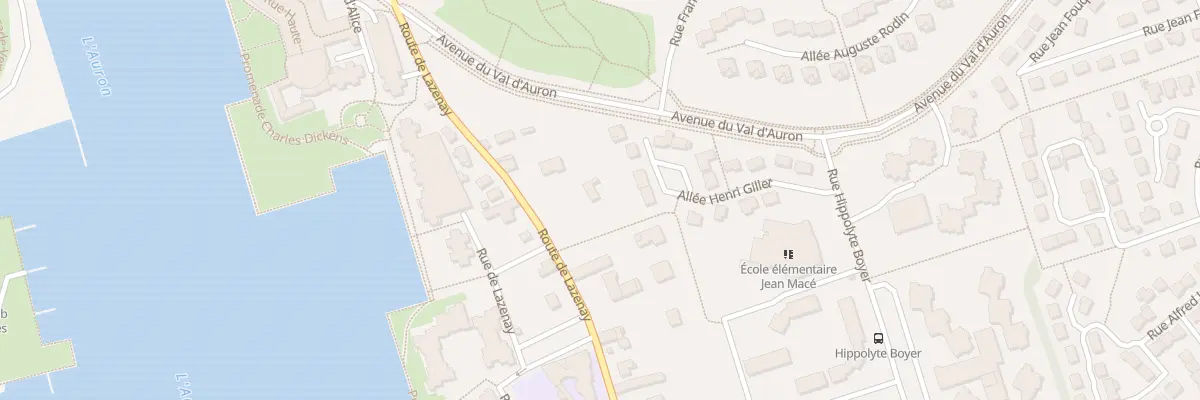 Plan du 179 Rue de Lazenay à Bourges