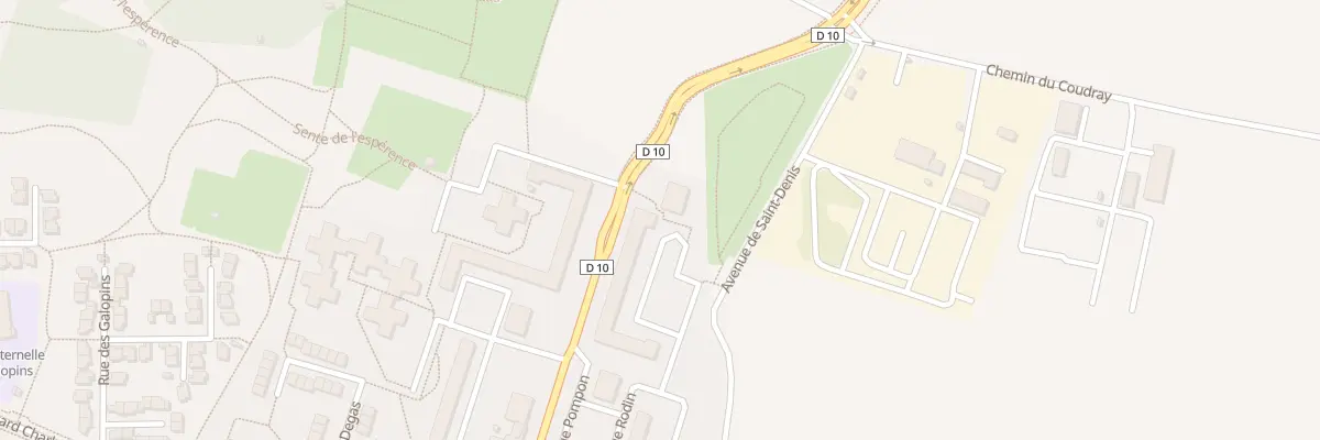 Plan du 56 Av du Huit Mai 1945 à Villiers-le-Bel