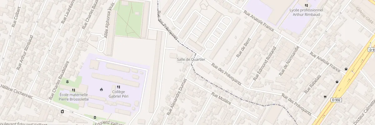 Plan du 33 Rue Alexandre Dumas à Aubervilliers