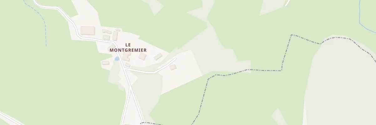 Plan du 5498 Le Montgremier à Mainsat