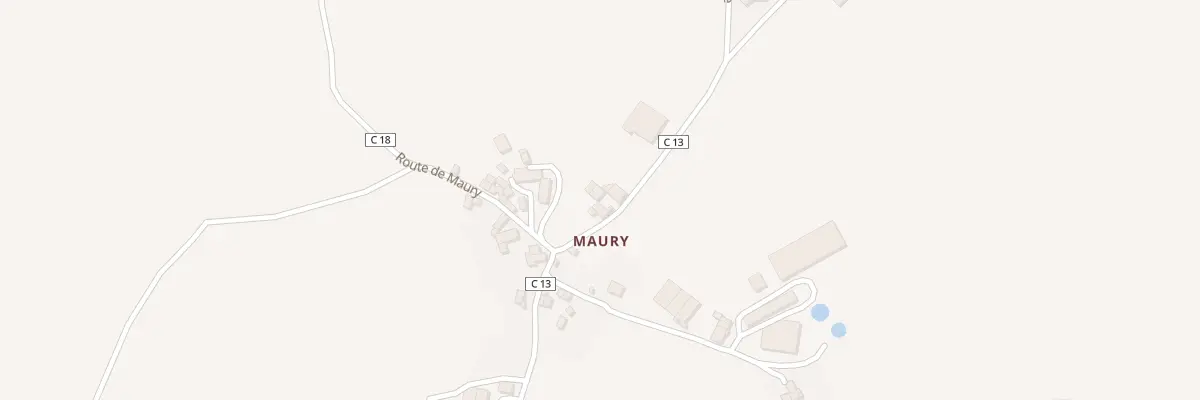 Plan du 5089 Maury à Camjac