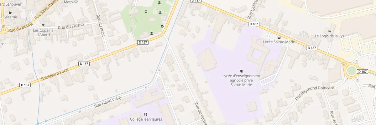 Plan du 7 Rue du Portugal à Aire-sur-la-Lys