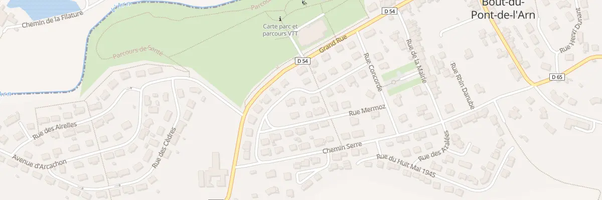 Plan du 11 Rue du Grand Champ à Bout-du-Pont-de-Larn