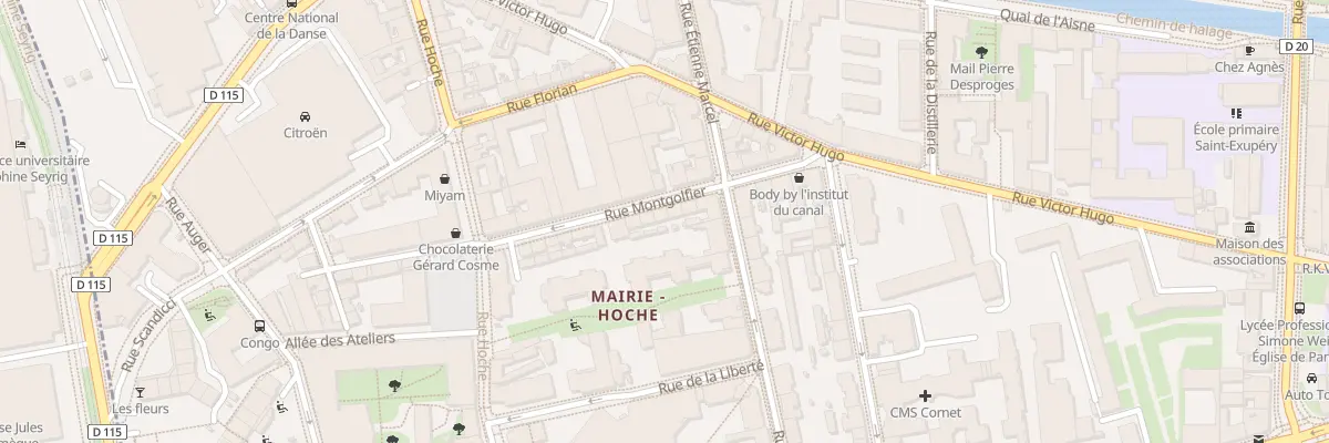 Plan du 20 Rue Montgolfier à Pantin