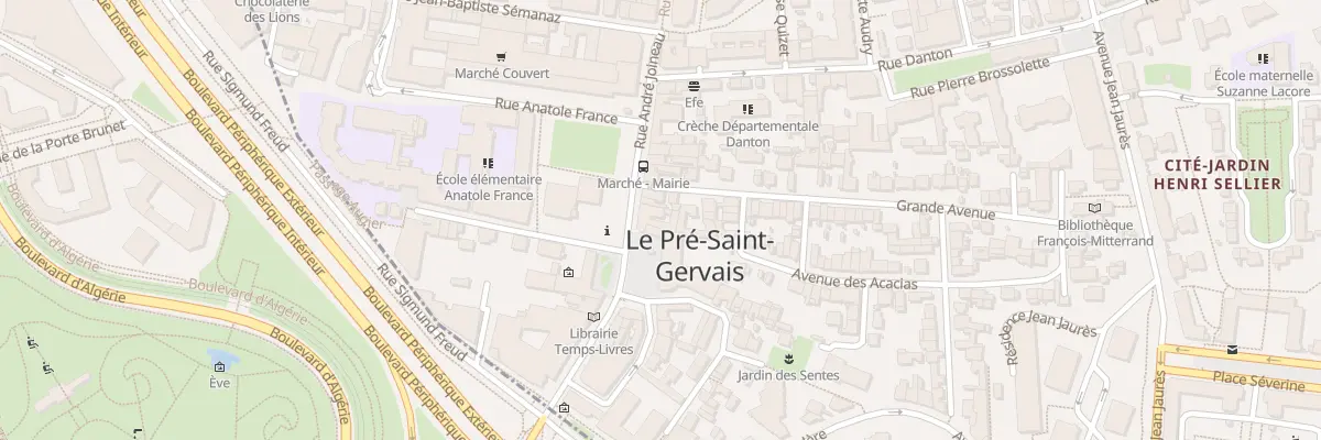 Plan du 79 Rue André Joineau au Pré-Saint-Gervais