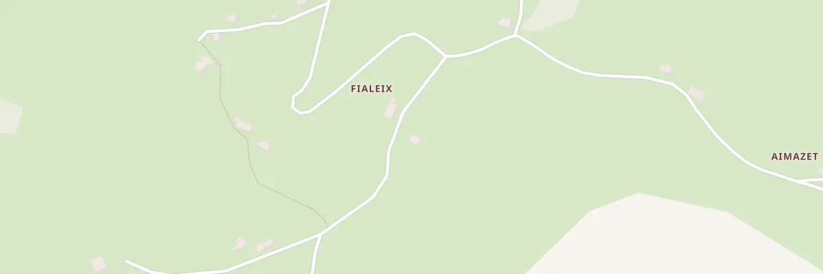 Plan du 6001 Fialeix à Méallet
