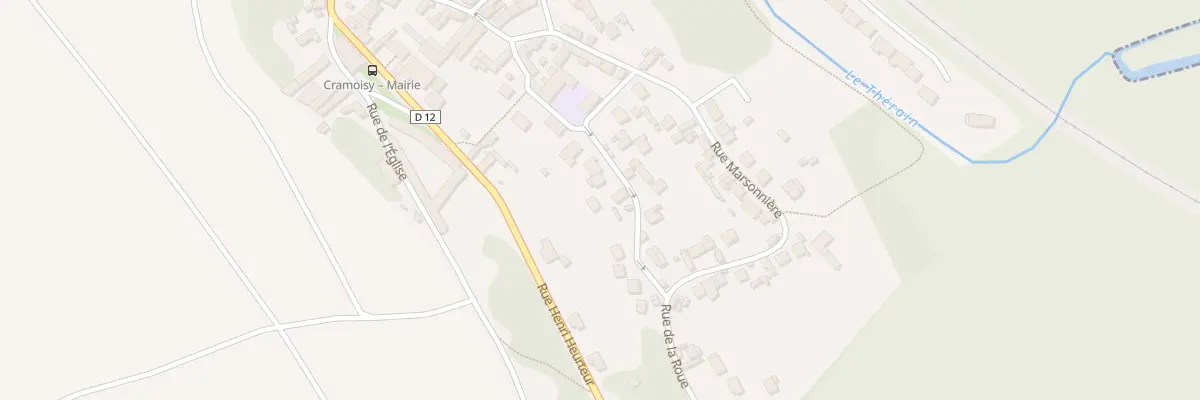 Plan du 6Q Rue des Rignieres à Cramoisy