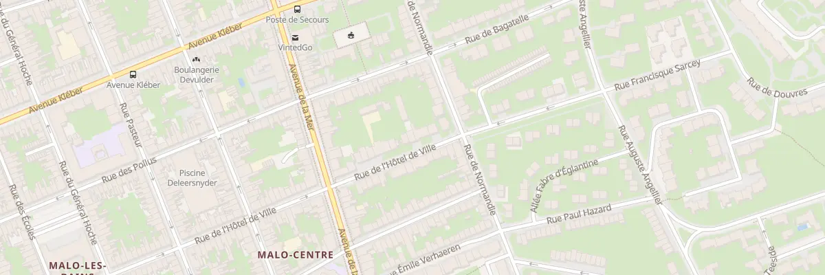 Plan du 193 Rue de l’Hôtel de Ville à Dunkerque