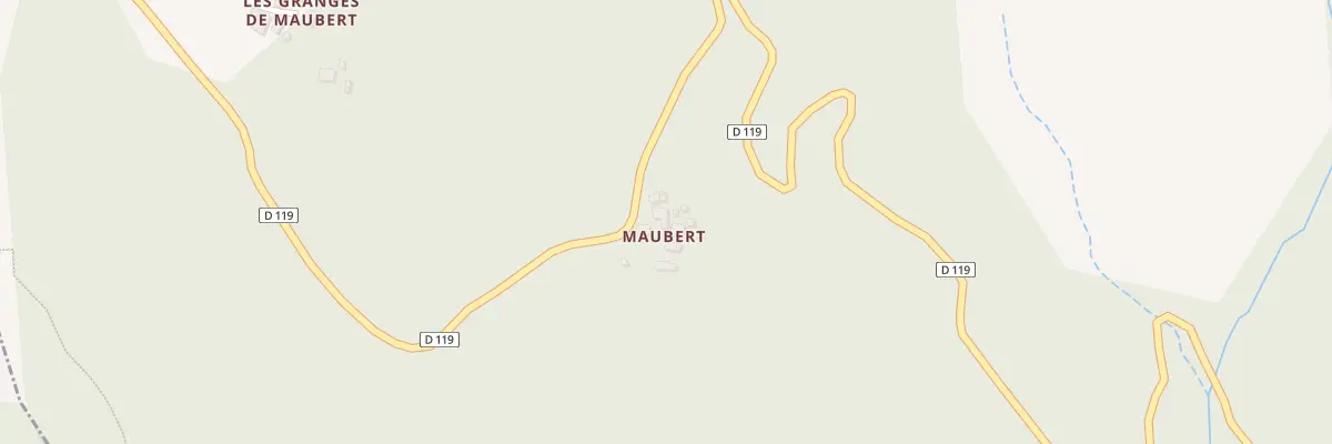 Plan du 5055 Mauber à Vieillevie