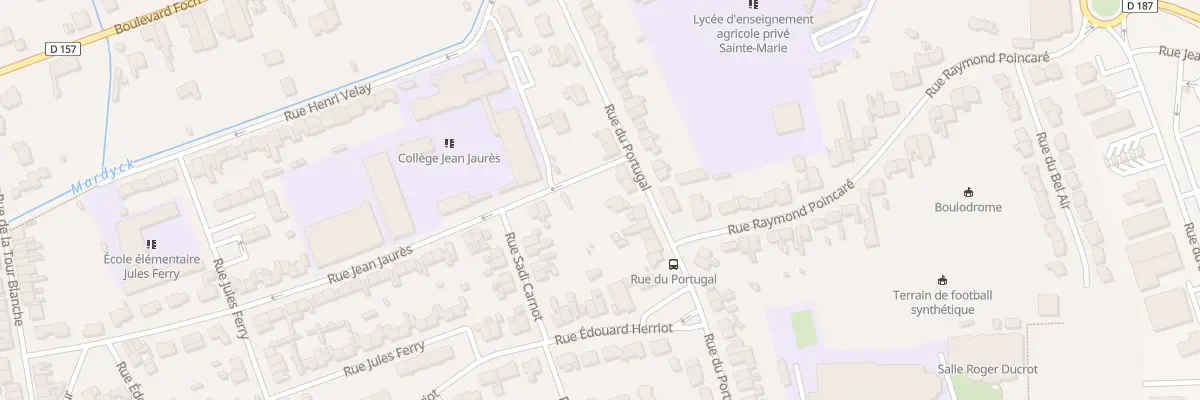 Plan du 20 Rue du Portugal à Aire-sur-la-Lys