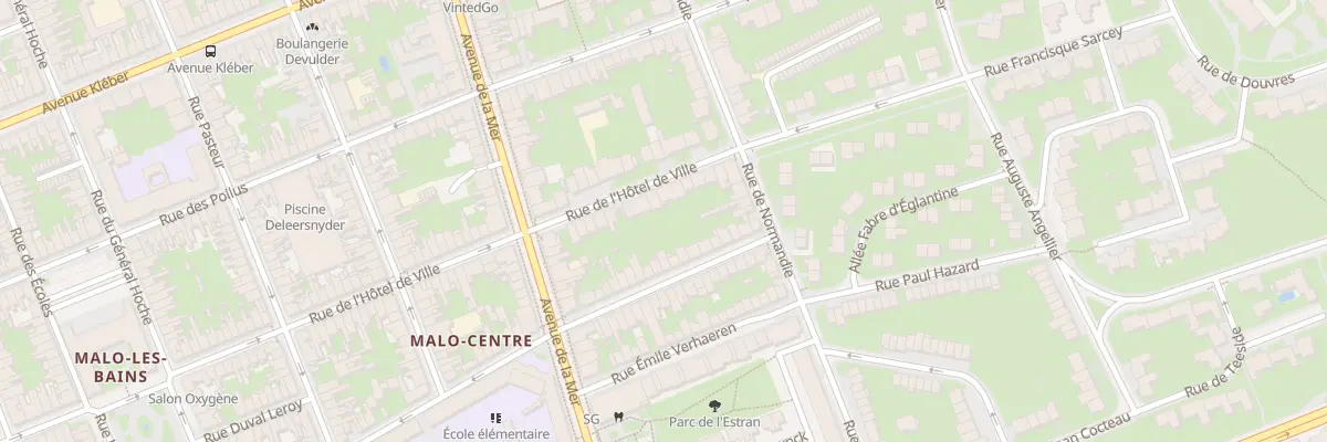 Plan du 184 Rue de l’Hôtel de Ville à Dunkerque