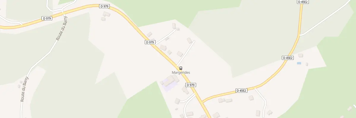 Plan du 5007 Au Bourg à Margerides