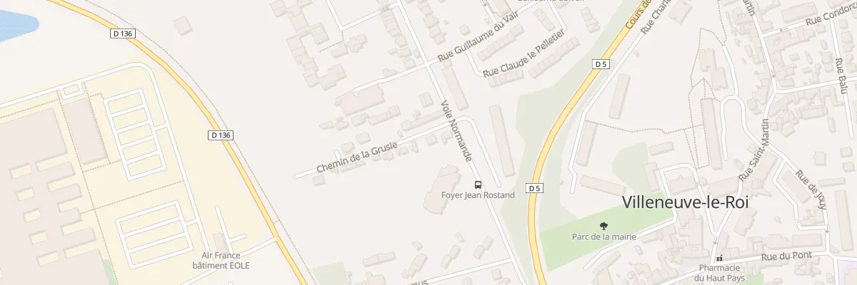 Plan du 6 Che de la Grusie à Villeneuve-le-Roi