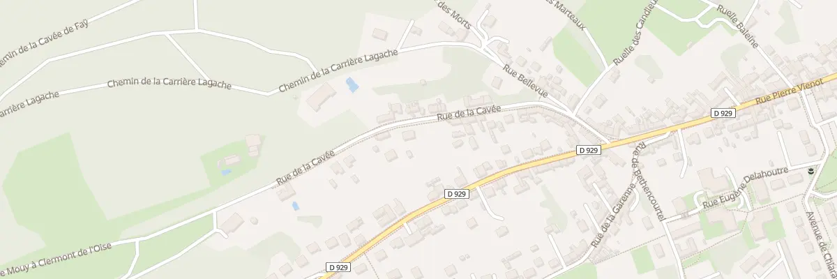 Plan du 27 Rue de la Cavée à Clermont