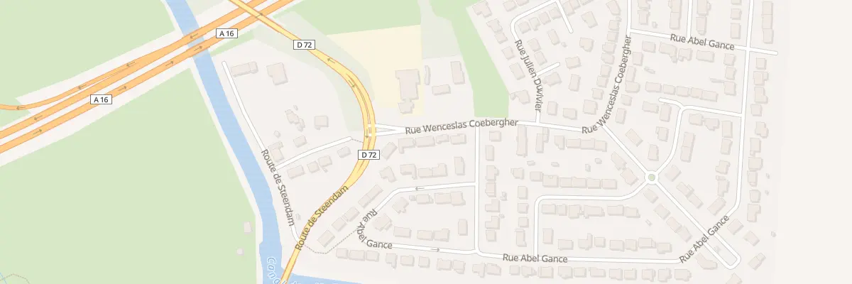 Plan du 14 Rue Wenceslas Coebergher à Coudekerque-Branche