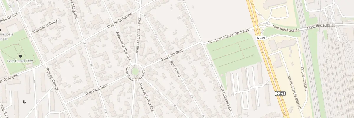 Plan du 48 Rue Talma à Vitry-sur-Seine