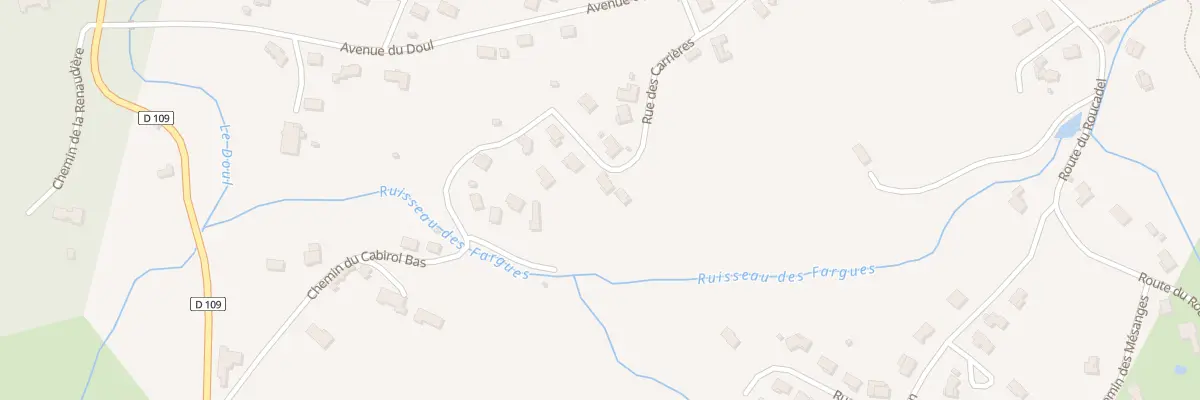 Plan du 3 Rue des Carrières à Pont-de-Larn