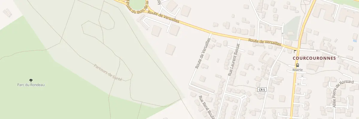 Plan du 3 Rue Laurent Lavoisier à Évry-Courcouronnes
