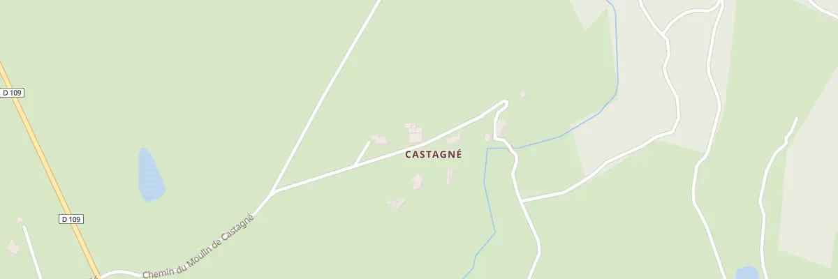 Plan du 689 Che du Moulin de Castagné à Pont-de-Larn