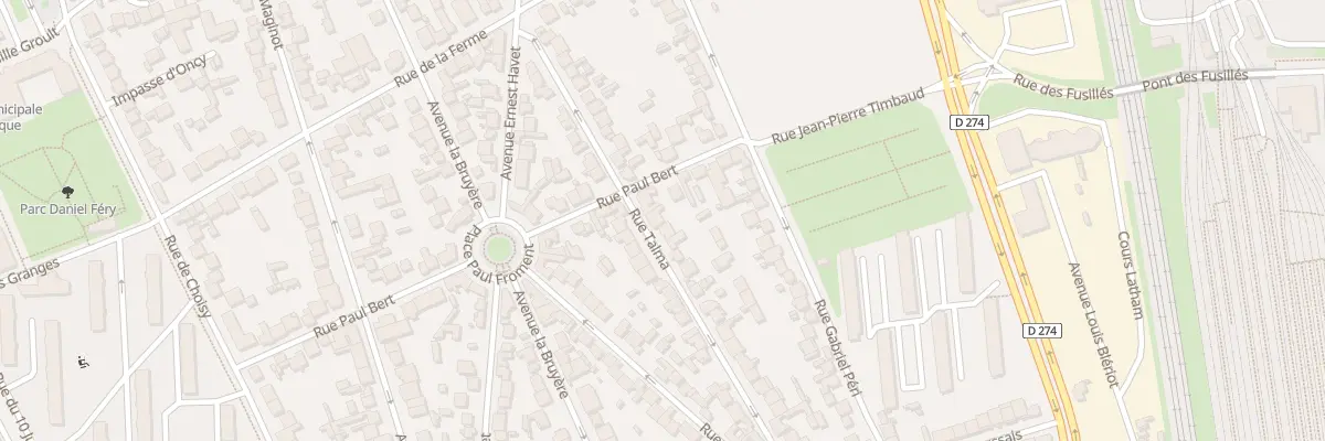 Plan du 46 Rue Talma à Vitry-sur-Seine