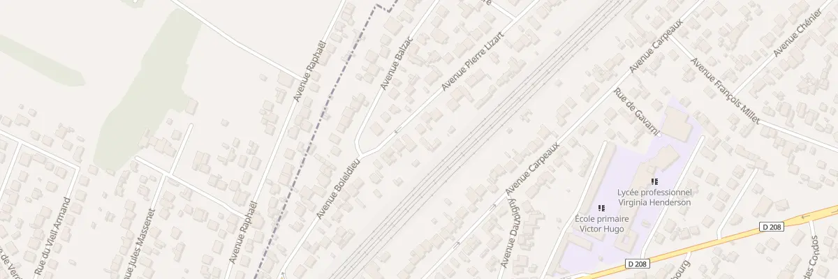 Plan du 59 Av Pierre Lizart à Arnouville