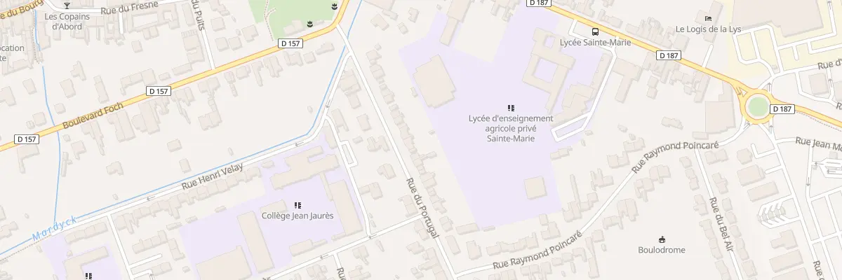 Plan du 17 Rue du Portugal à Aire-sur-la-Lys