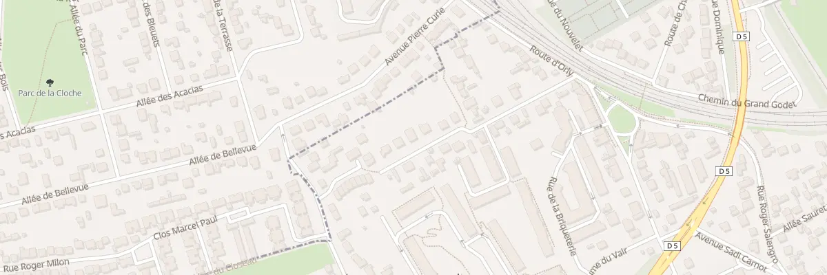 Plan du 12 Rue des Gilletains à Villeneuve-le-Roi