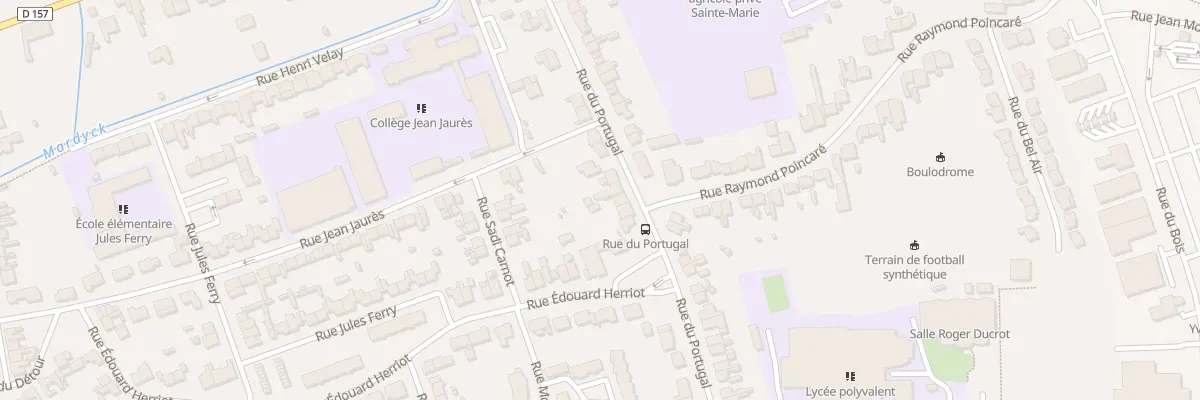 Plan du 24 Rue du Portugal à Aire-sur-la-Lys
