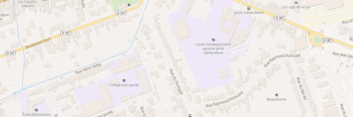 Plan du 19 Rue du Portugal à Aire-sur-la-Lys