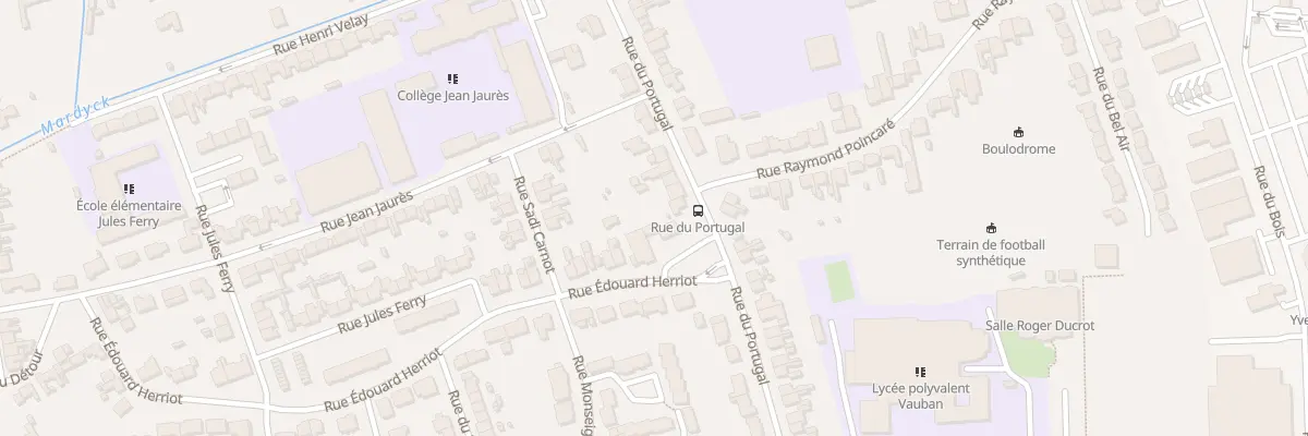 Plan du 30 Rue du Portugal à Aire-sur-la-Lys