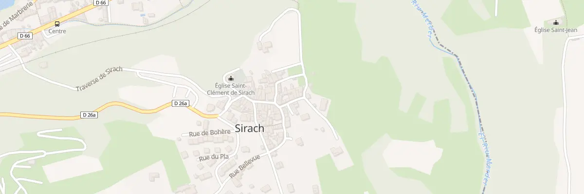 Plan du 5 Rue du Lavoir à Ria-Sirach