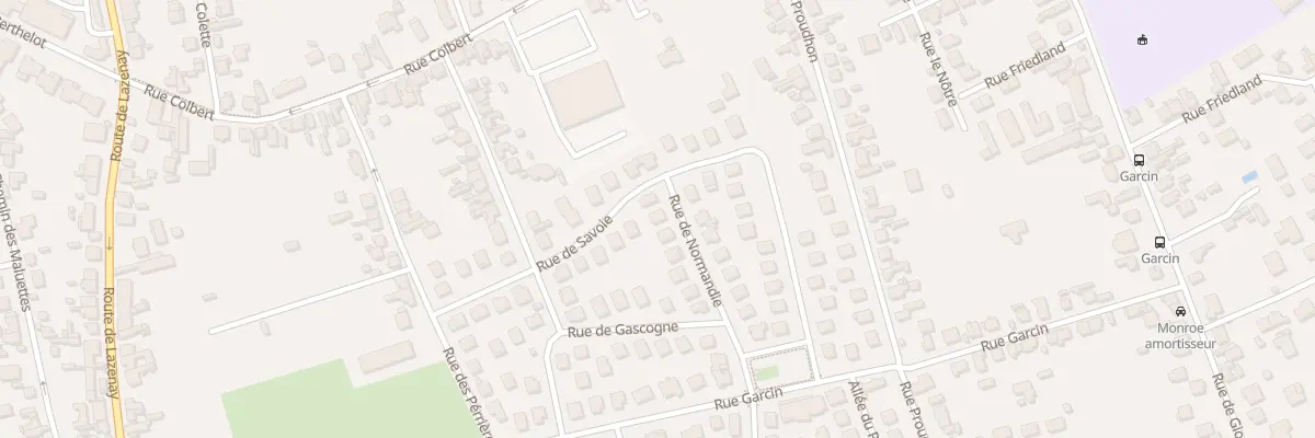 Plan du 4 Rue de Normandie à Bourges