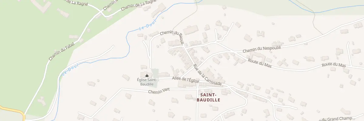 Plan du 11 Rue de la Caminade à Pont-de-Larn