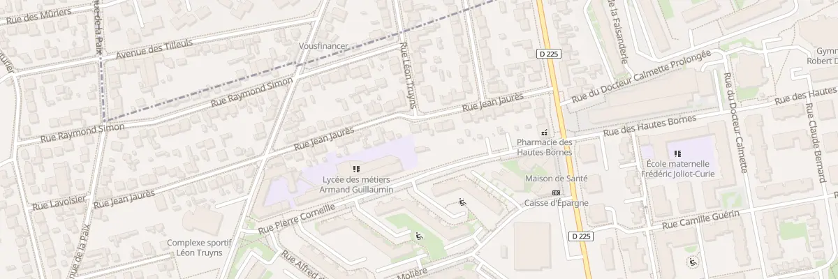 Plan du 25 Rue Jean Jaurès à Orly